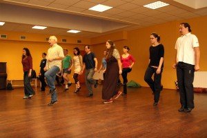 Irish dancing class in Prague