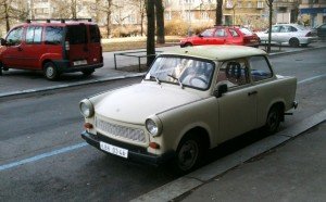 Russian Lada in Prague