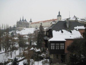 View in Kutna Hora in January