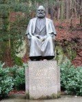 Karlovy Vary monument to Karl Marx