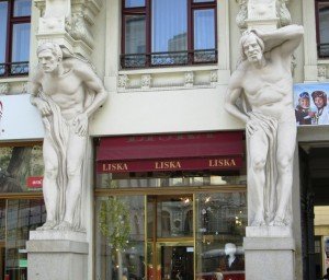 Brno pillars