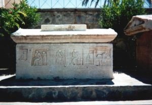 sarcophagus on Paros