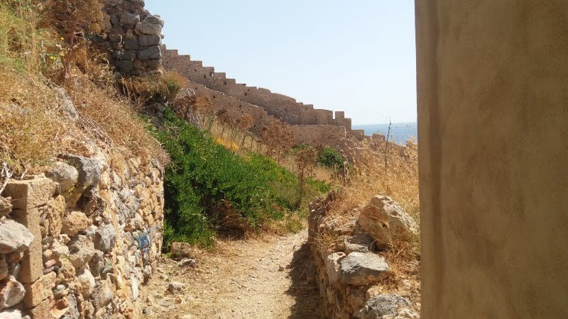 End of the road on Monemvasia